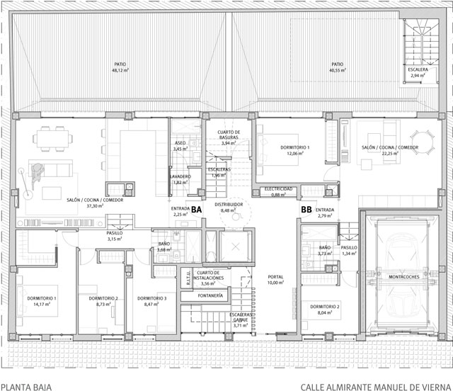 Planta Baja Almirante 13. Viviendas en régimen de cooperativa. Información y Venta: 626 842 176